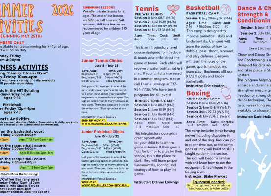 Summer Camps & Activities